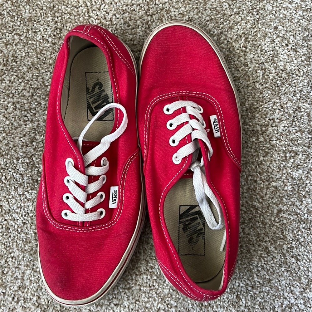 VANS Red Authentic